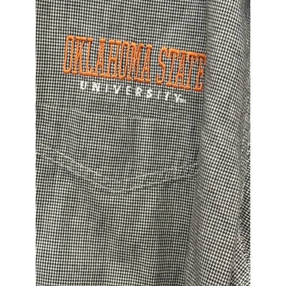 Timeout Mens Oklahoma State University Button Down Shirt Size XL Long Sleeve - Picture 3 of 8